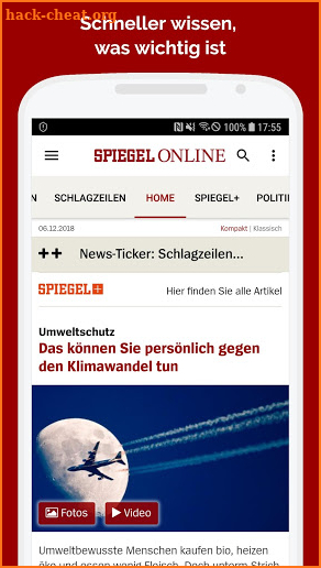 SPIEGEL ONLINE - News screenshot