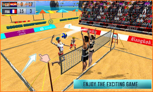 Spike Volleyball - Beach Volleyball Word Champion screenshot