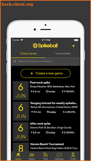 Spikeball screenshot