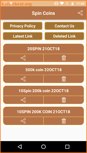 spin and coin daily link for coin master screenshot