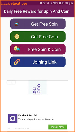 Spin and Coin Links screenshot