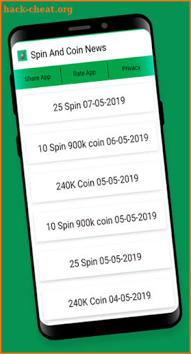 Spin and Coin News screenshot