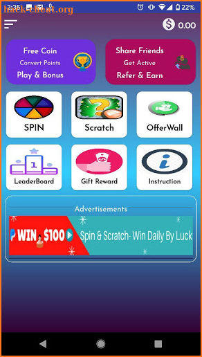 Spin & Scratch - Win by Luck screenshot