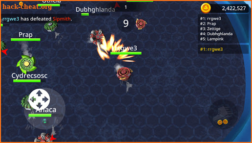 Spin Blade Battle .io - Burst God Stars Multiplay screenshot