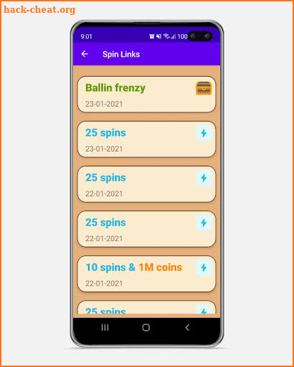 Spin Bonus: Coin Master free spin and coin link screenshot