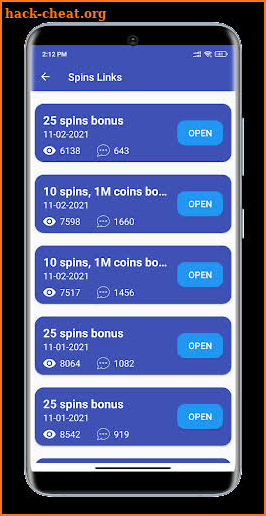 Spin Link - Coin Master Spins screenshot