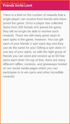 Spin Madness - Tips of Daily Free Spins and Coins screenshot