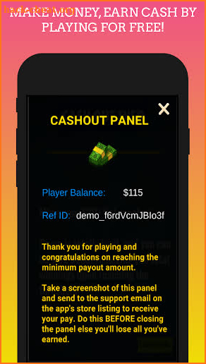 Spin Make Money Earn Cash Game screenshot