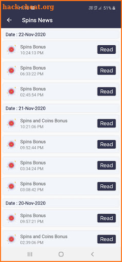 Spin Master : SpinLink Free Spins for CM Guide screenshot