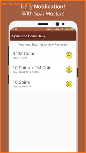 Spin Masters - Free Spins and Coins Tips Daily screenshot