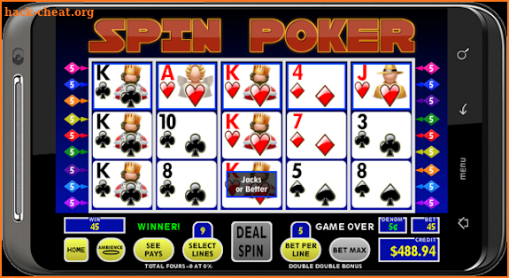 Spin Poker screenshot
