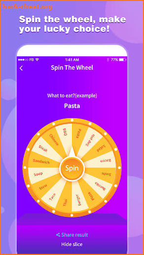 Spin The Wheel - Random Picker - Wheel Decides screenshot