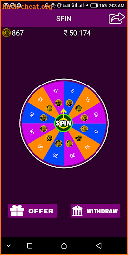 Spin With Real Cash screenshot