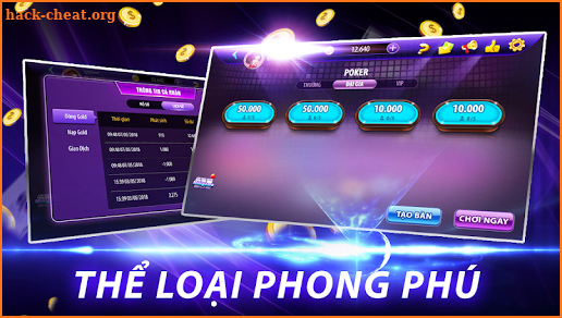 SpinGo- Danh Bai Doi Thuong Ao - Danh Bai Vui 2018 screenshot