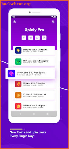 Spinly Pro : rewards for cm screenshot