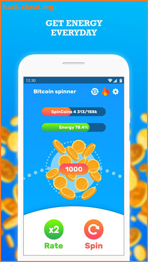 Spinner Crane Bitcoin - Earn Bitcoin and Satoshi screenshot