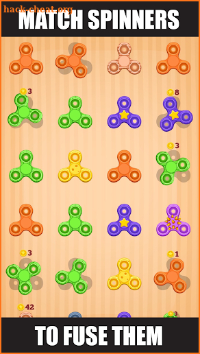 Spinner Evolution - Merge Fidget Spinners! screenshot