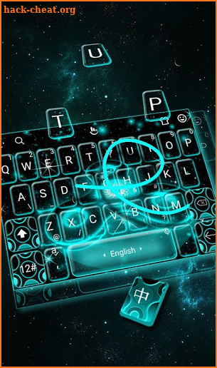 Spinner Keyboard Theme screenshot