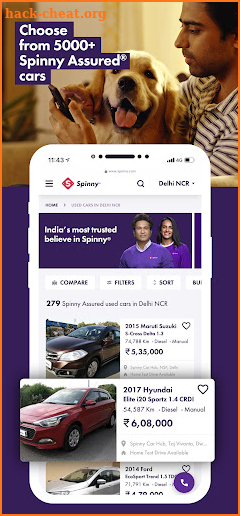 Spinny - Buy & Sell Used Cars screenshot