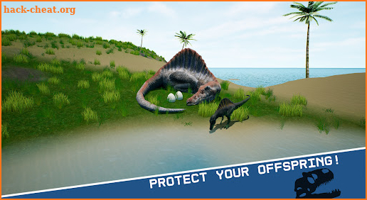 Spinosaurus games 3d : Dinosaur simulator dino sim screenshot