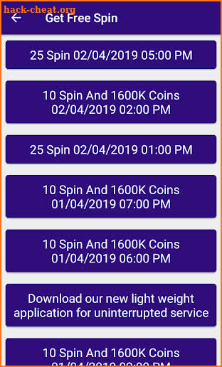 Spins Rewards Coin Rewards Daily Post screenshot