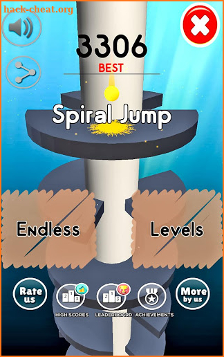 Spiral Jump Tower screenshot