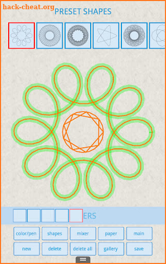 spiral mixer screenshot