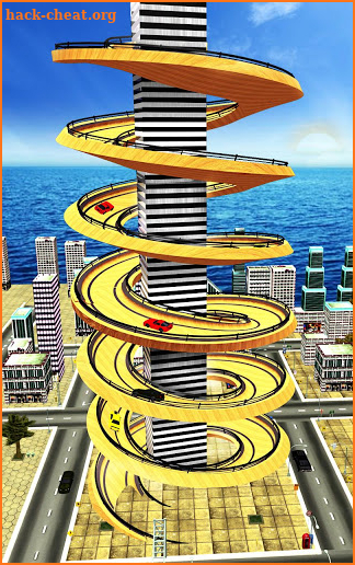 Spiral Ramp : Crazy Mega Ramp Car Stunts Racing screenshot