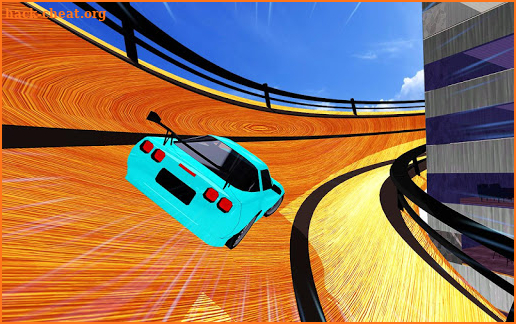 Spiral Ramp : Crazy Mega Ramp Car Stunts Racing screenshot