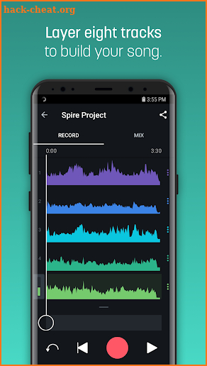 Spire Music Recorder screenshot