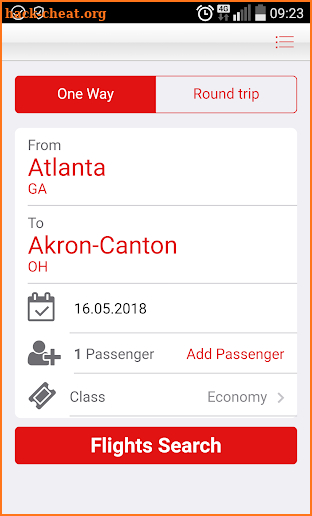 Spirit Booking screenshot