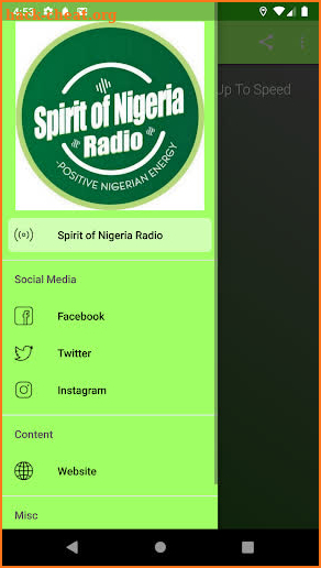 Spirit of Nigeria Radio screenshot