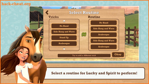 Spirit Riding Free Trick Challenge screenshot