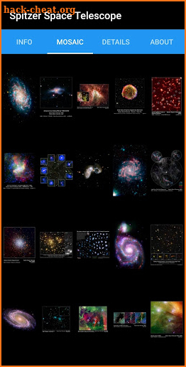 Spitzer Space Telescope screenshot