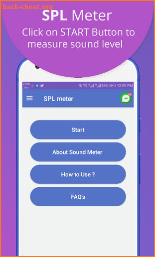 SPL Meter, Sound Meter, Noise Detector,Sound Level screenshot
