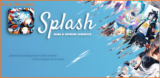 Splash - Anime AI Artwork Gen screenshot