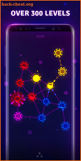 Splash Wars - glow space strategy game screenshot
