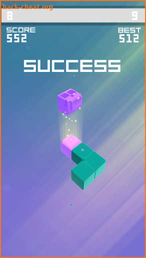 Splashy Cube: Color Run screenshot