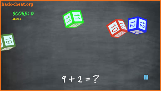 Splat Math Game: Add, Subtract, Multiply, Divide screenshot