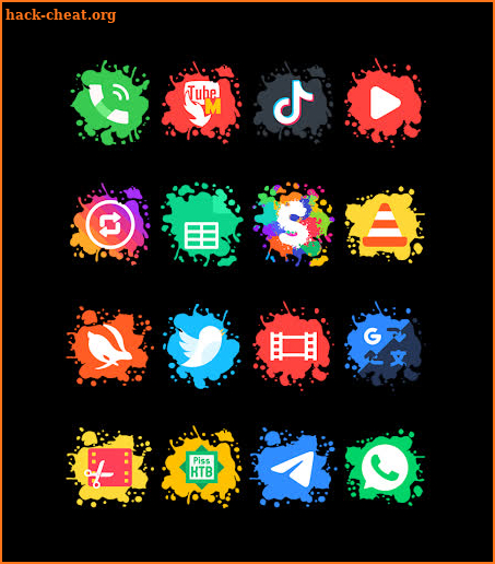 Splatter - Icon Pack screenshot