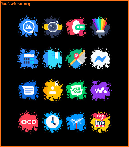 Splatter - Icon Pack screenshot
