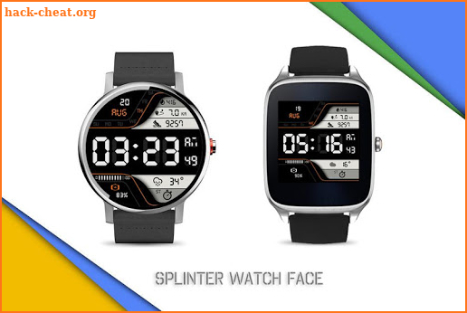 Splinter Watch Face & Clock Live Wallpaper screenshot