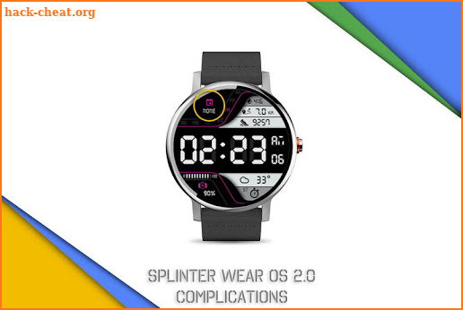 Splinter Watch Face & Clock Live Wallpaper screenshot