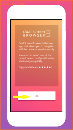 Split screen browser - Dual Screen Browser screenshot