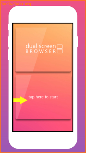 Split screen browser - Dual Screen Browser screenshot