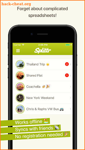 Splittr - Expense Splitting screenshot