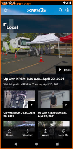 Spokane News from KREM screenshot