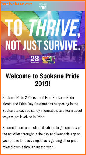 Spokane Pride 2019 screenshot