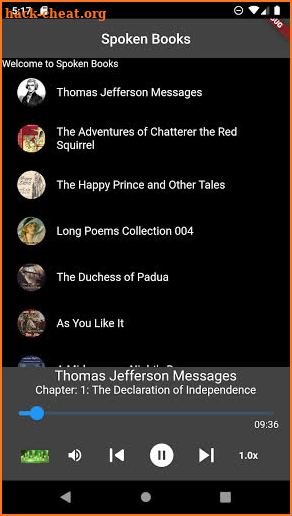 Spoken Books Pro screenshot
