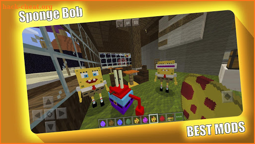 Sponge Bob Mod and Map for Minecraft PE - MCPE screenshot